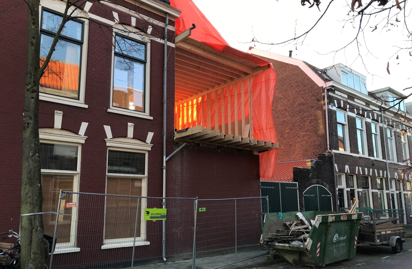 uitbreiding woning rozenprieel spaarne haarlem