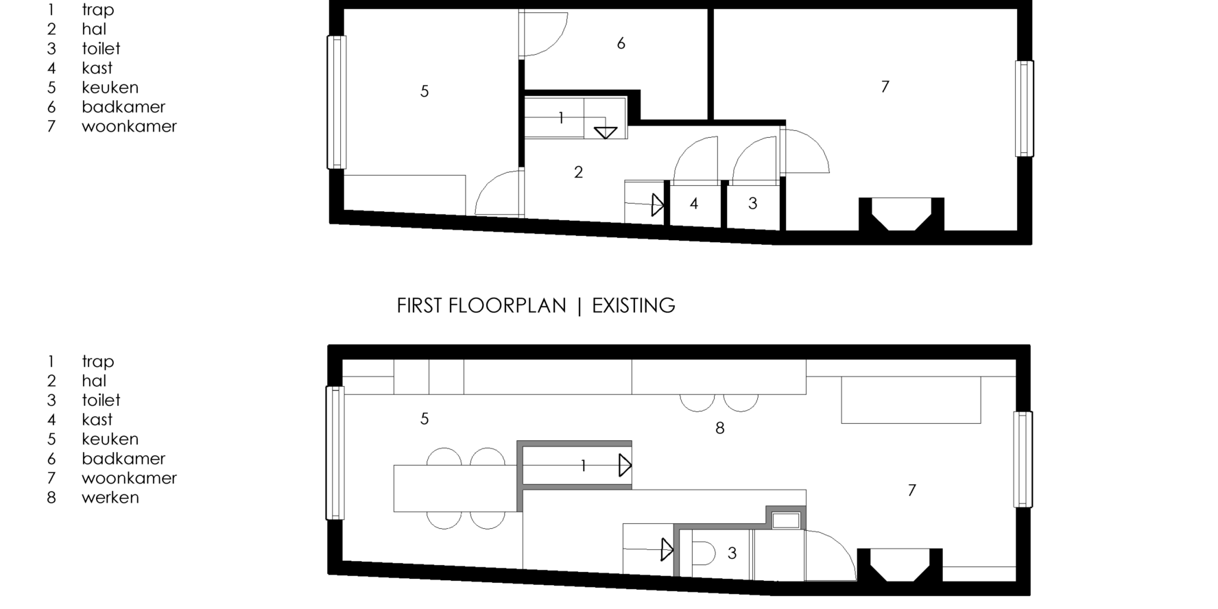 verbouwing stadswoning centrum Haarlem