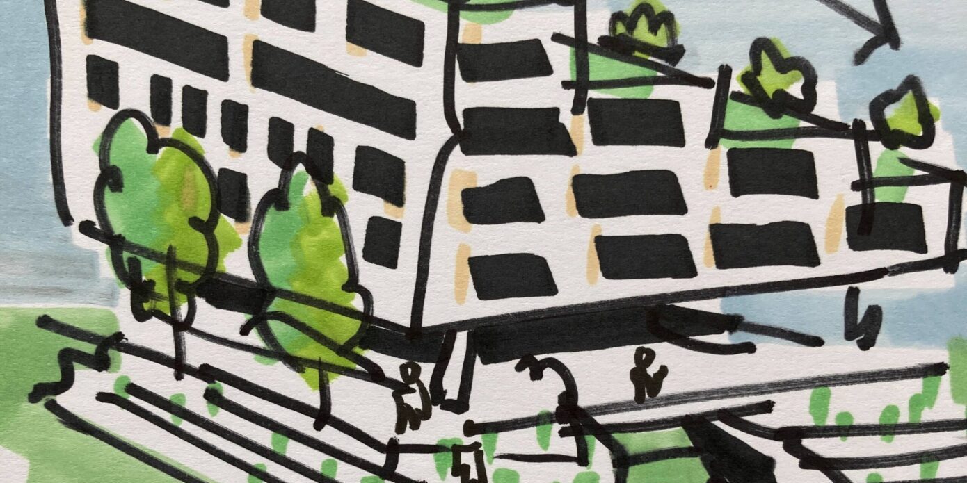 schetsontwerp mixed use building schetsontwerp mixed use building