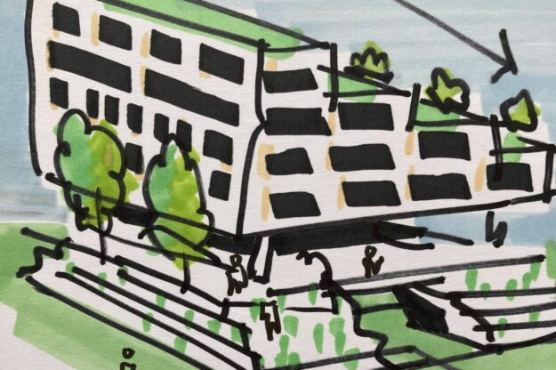 schetsontwerp mixed use building schetsontwerp mixed use building