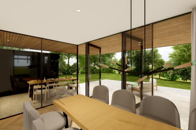 archstudio-architect-haarlem-nieuwbouw-eigentijdse-villa-interieur-eetkamer nieuwbouweigentijdse villa interieur eetkamer