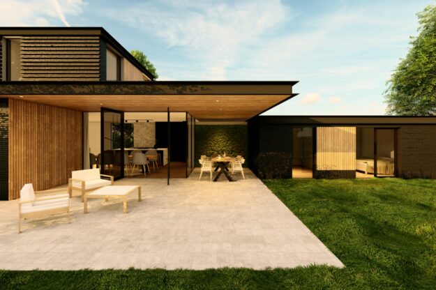 archstudio-architect-haarlem-nieuwbouw-eigentijdse-villa-terras nieuwbouw eigentijdse villa