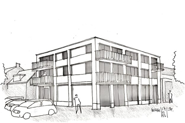 archstudio-architect-haarlem-artist-impressie-appartementen artist impressie appartementen