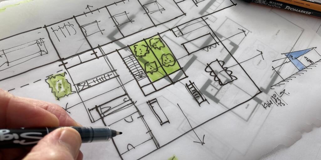 Schetsontwerp villa Heemstede