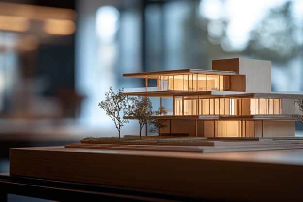 archstudio-architect-haarlem-maquette-villa maquette villa